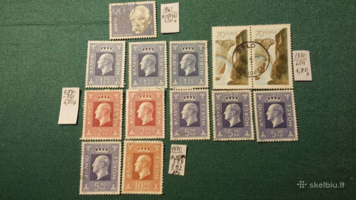 Norvegija 1961-70 m. - nuotraukos Nr. 2