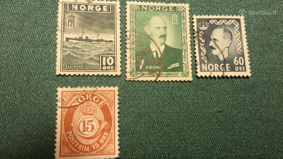 Norvegija 1945-52 m. - nuotraukos Nr. 2