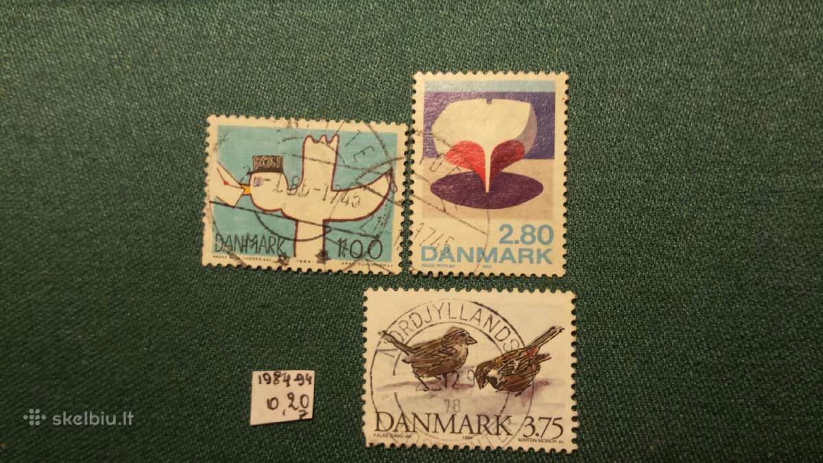 Danija 1984-94 m.