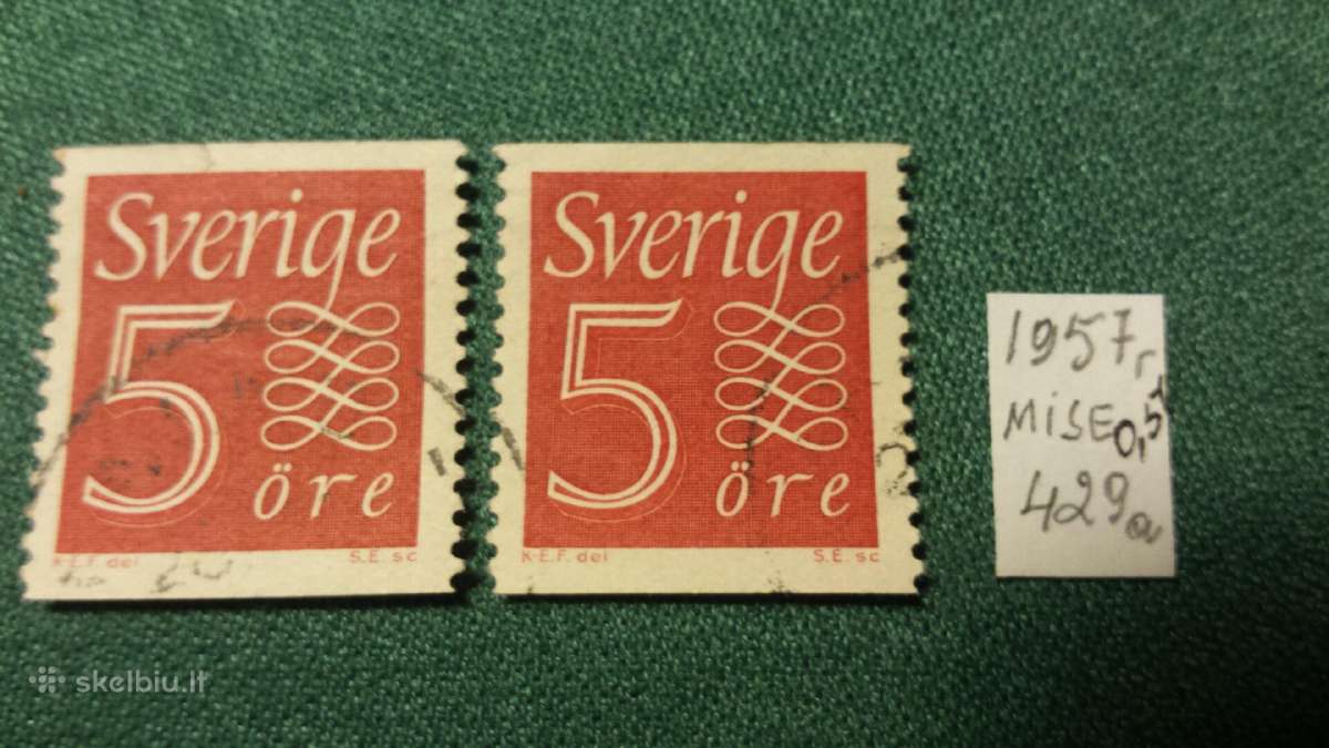 Svedija 1957 m - nuotraukos Nr. 2