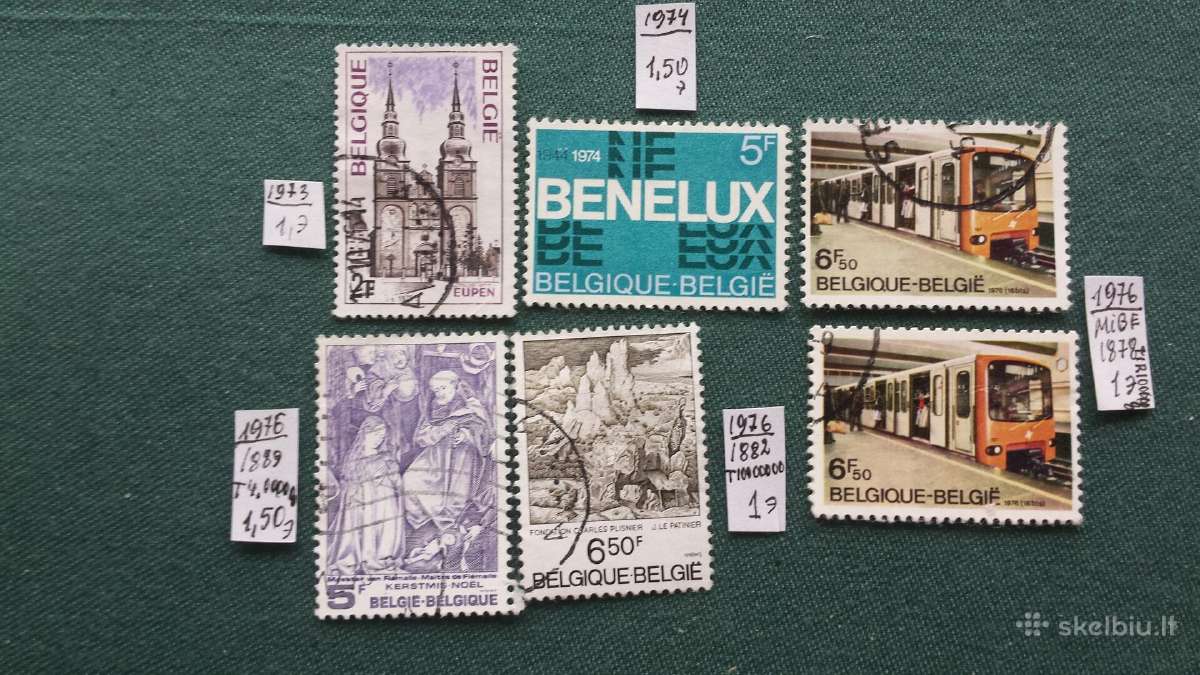 Bielgija 1973-76 m - nuotraukos Nr. 2