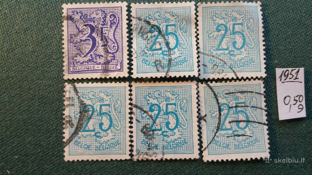 Bielgija 1951 m - nuotraukos Nr. 2
