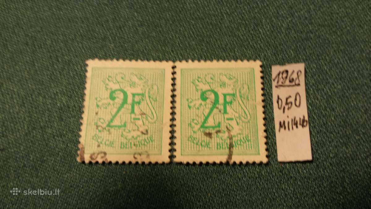 Bielgija 1968 m - nuotraukos Nr. 2