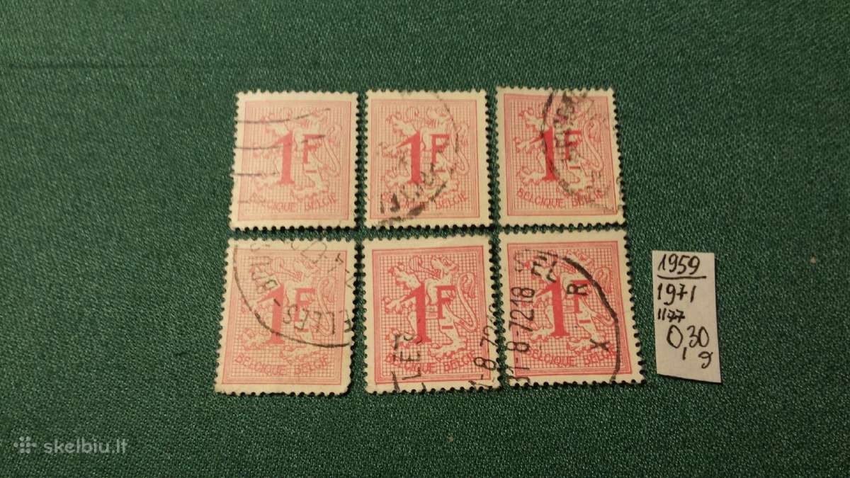 Bielgija 1959-71 m - nuotraukos Nr. 2