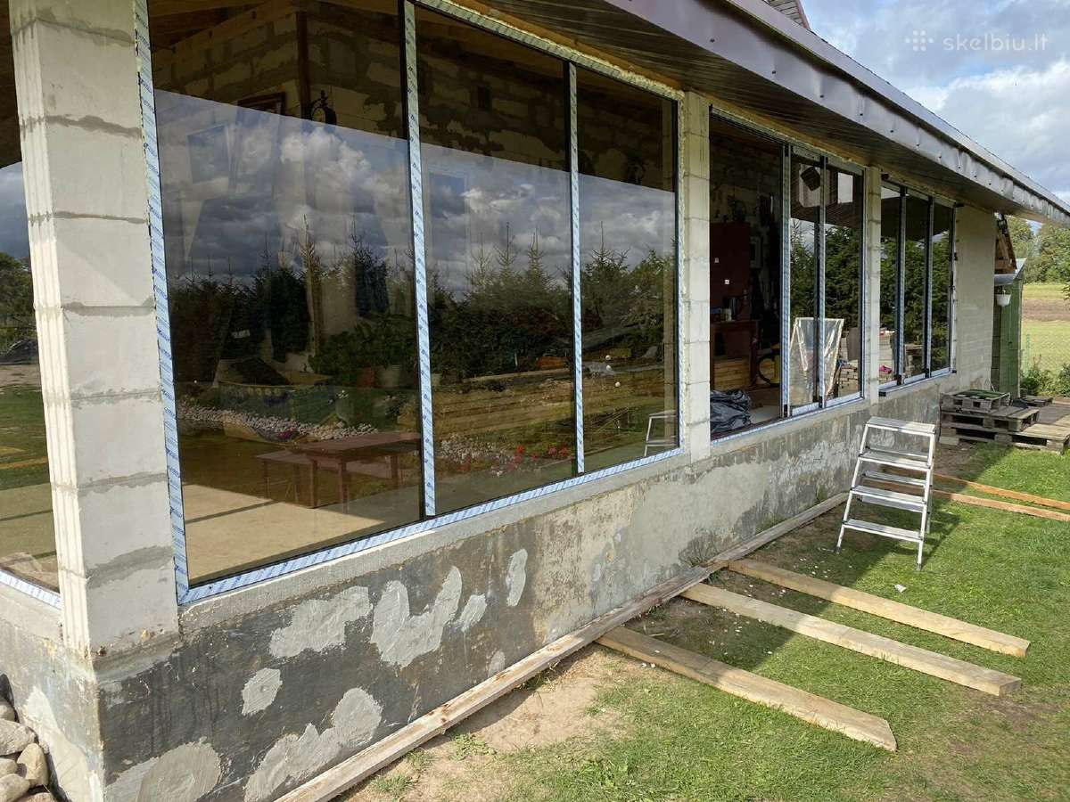 Šiltas ir šaltas terasu, stiklinimas iš Aliuminio - nuotraukos Nr. 26