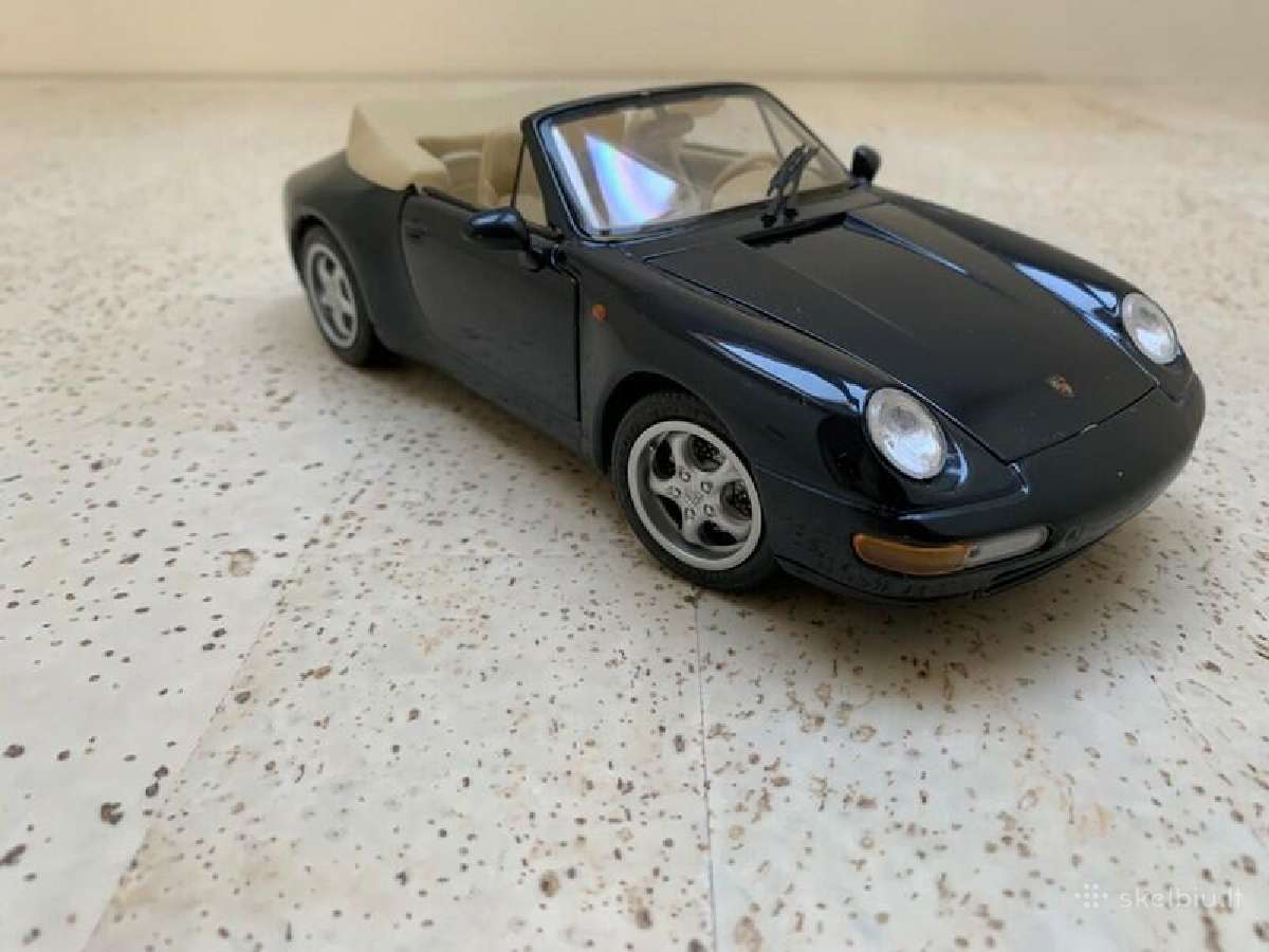 Porsche 911 Modelis 1:18 Diecast Modeliukas