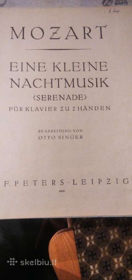 W.mozart natos fortepijonui - nuotraukos Nr. 2