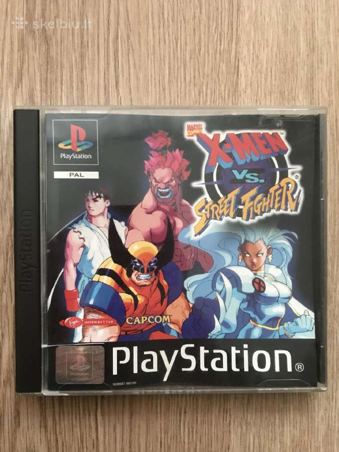 Marvel Comics - X-men Vs. Street Fighter - Ps1