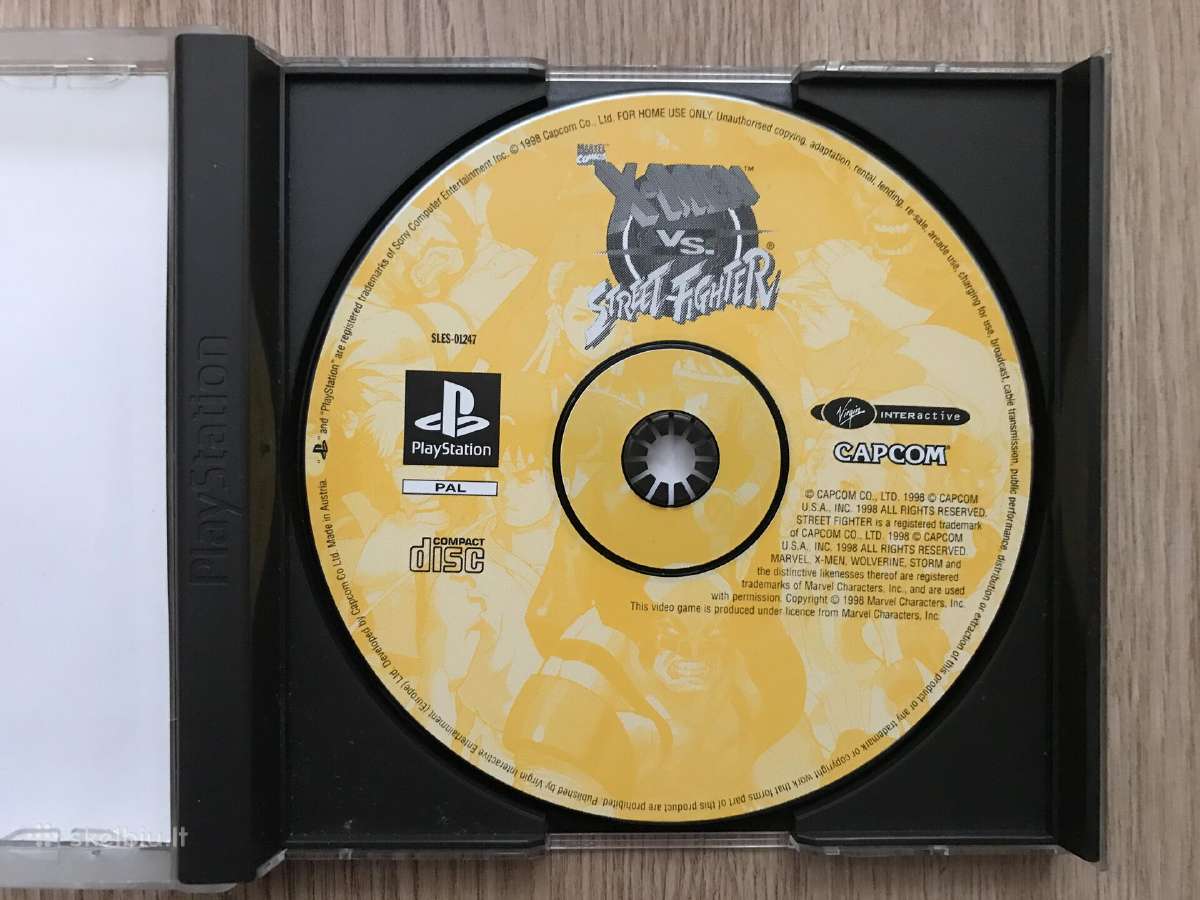 Marvel Comics - X-men Vs. Street Fighter - Ps1 - nuotraukos Nr. 5
