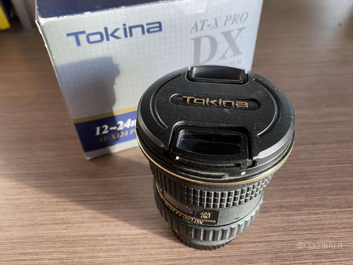 Tokina 12-24mm F4 Nikon kaip Naujas - Skelbiu.lt