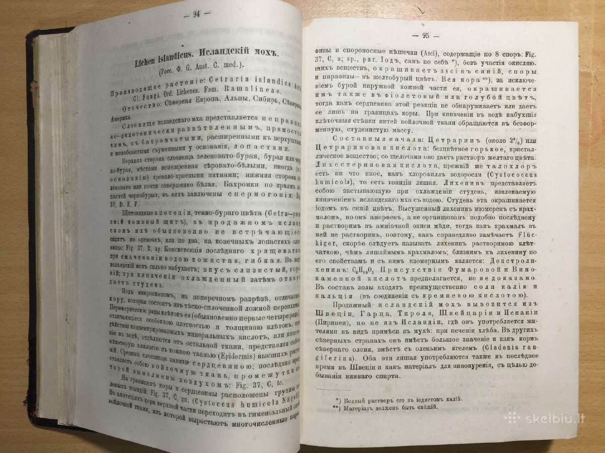 Фармакогнозия 1.к., В. Тихомиров, 1885 г. - nuotraukos Nr. 12