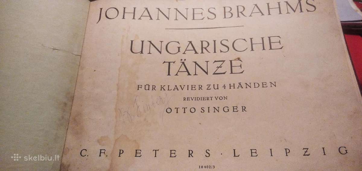 J.brahms natos fortepijonui - nuotraukos Nr. 3