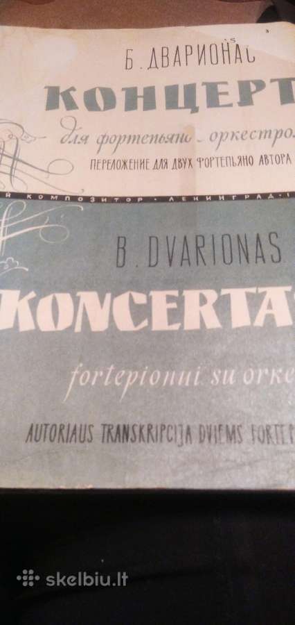 B.dvariono natos fortepijonui