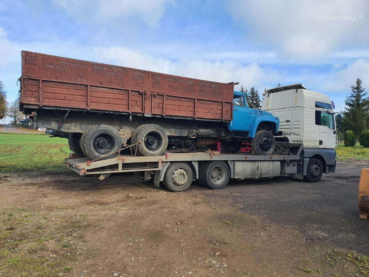 Tralas Vilniuje, statybines tech. transportavimas - nuotraukos Nr. 14
