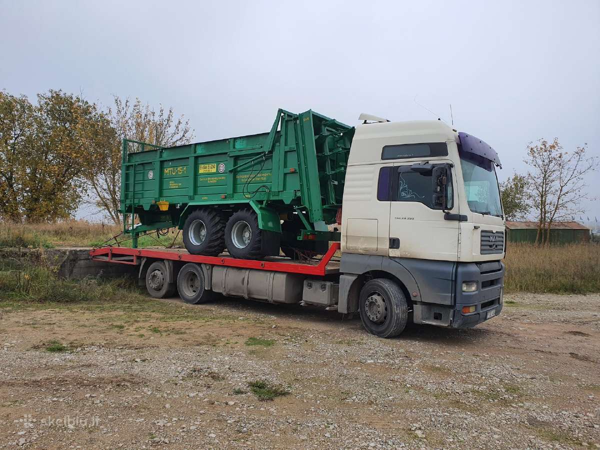 Tralas Vilniuje, statybines tech. transportavimas - nuotraukos Nr. 15