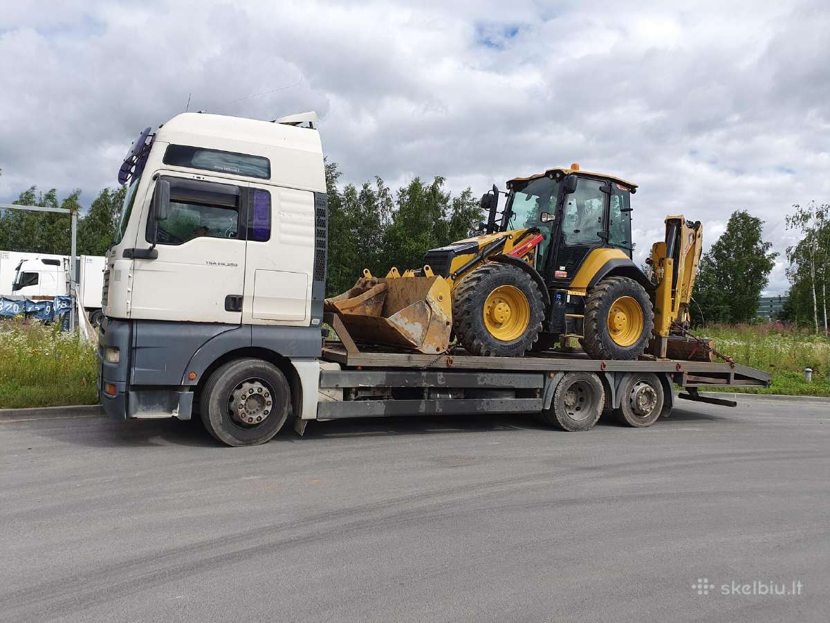 Tralas Vilniuje, statybines tech. transportavimas - nuotraukos Nr. 16