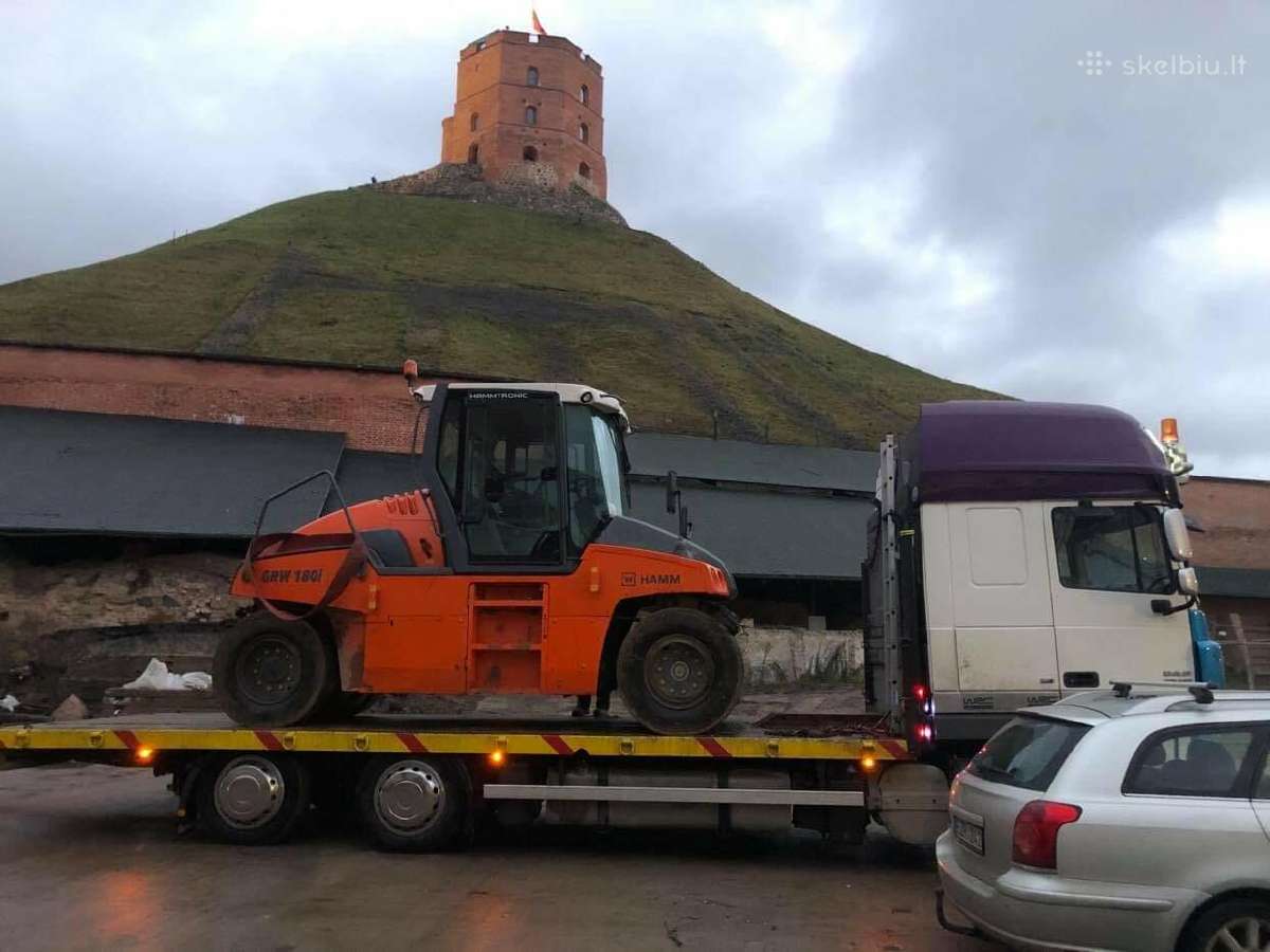 Tralas Vilniuje, statybines tech. transportavimas - nuotraukos Nr. 17