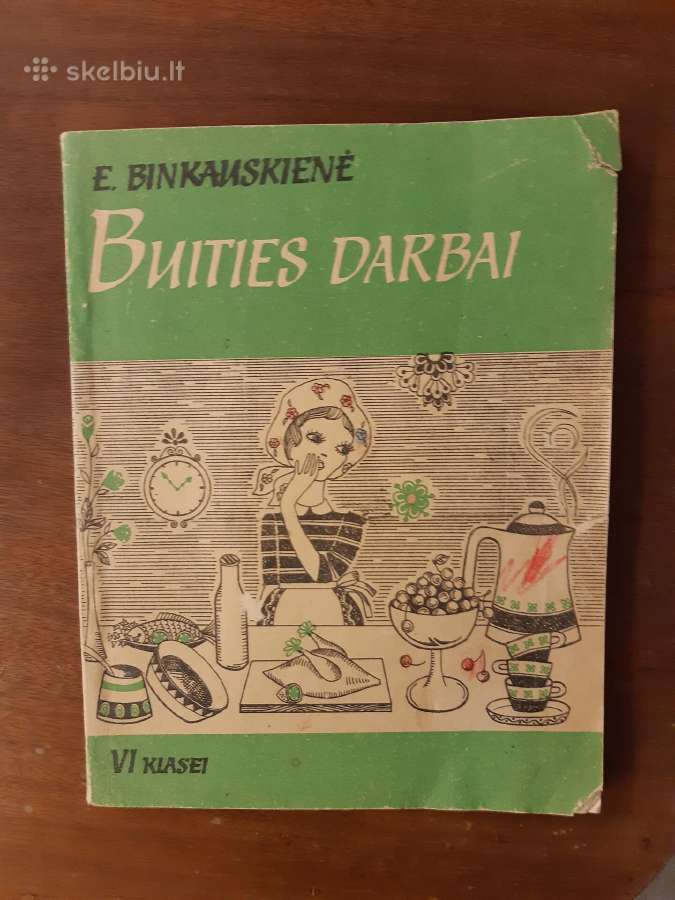 Tarybinis vadovėlis "Buities darbai", Vi klasei