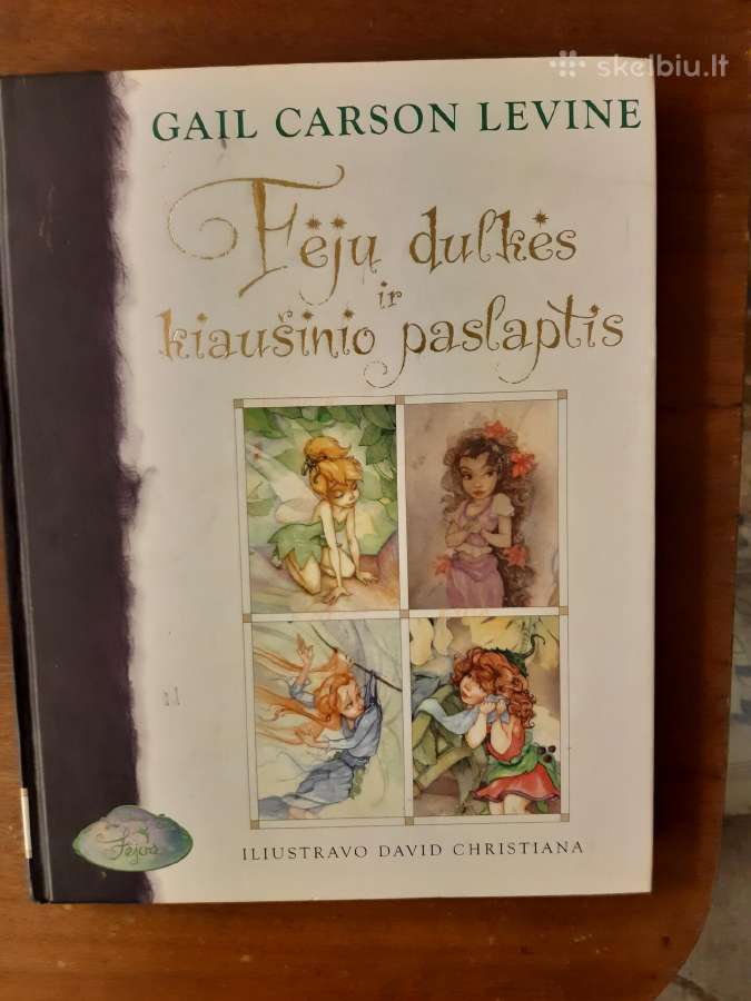 Knyga "Fėjų dulkės ir kiaušinio paslaptis"