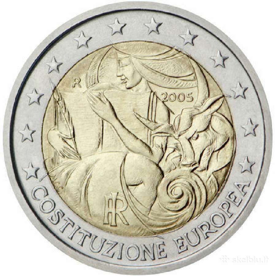 Italijos proginės euro monetos - nuotraukos Nr. 37