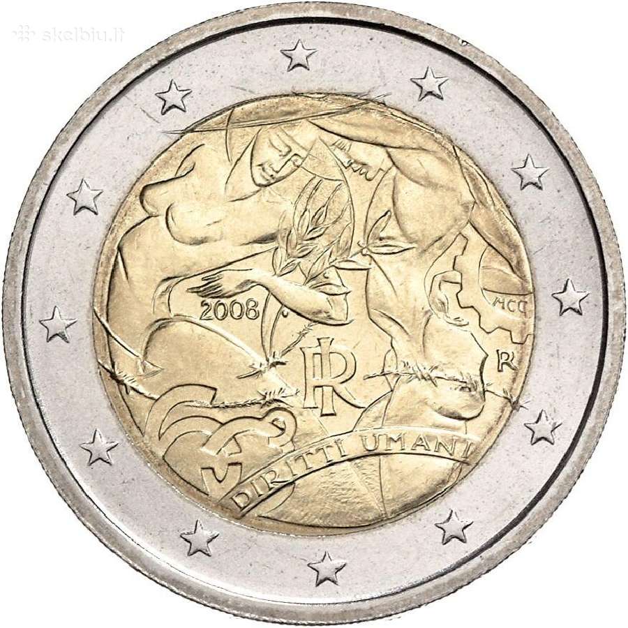 Italijos proginės euro monetos - nuotraukos Nr. 34
