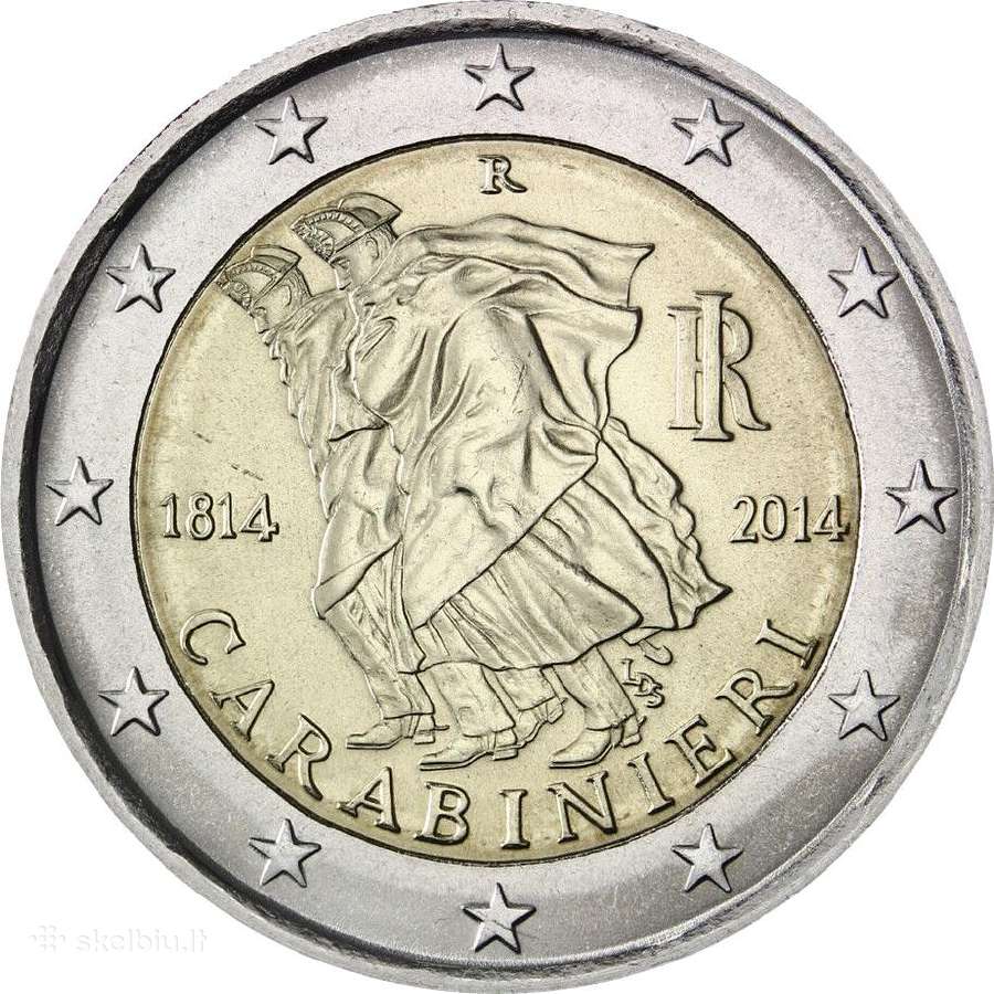 Italijos proginės euro monetos - nuotraukos Nr. 25