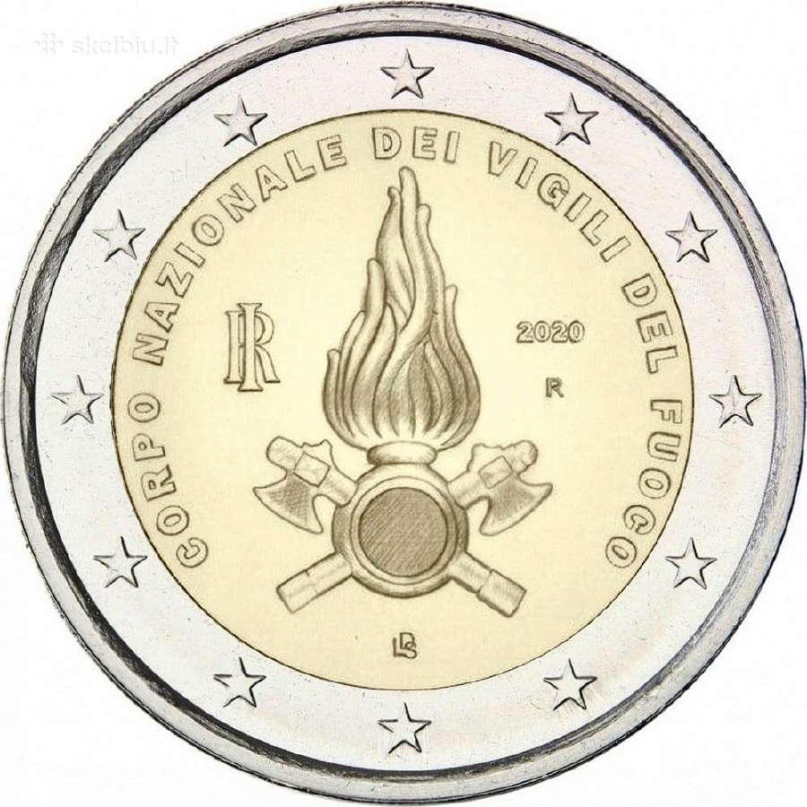 Italijos proginės euro monetos - nuotraukos Nr. 13