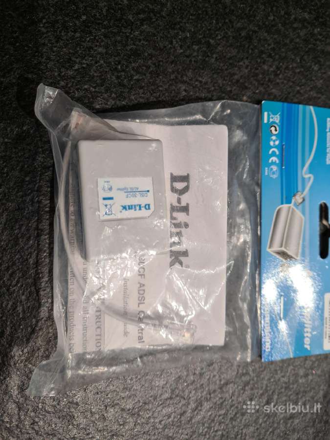 D-link Dsl-30cf telefono laido kabelio šakotuvas - nuotraukos Nr. 4