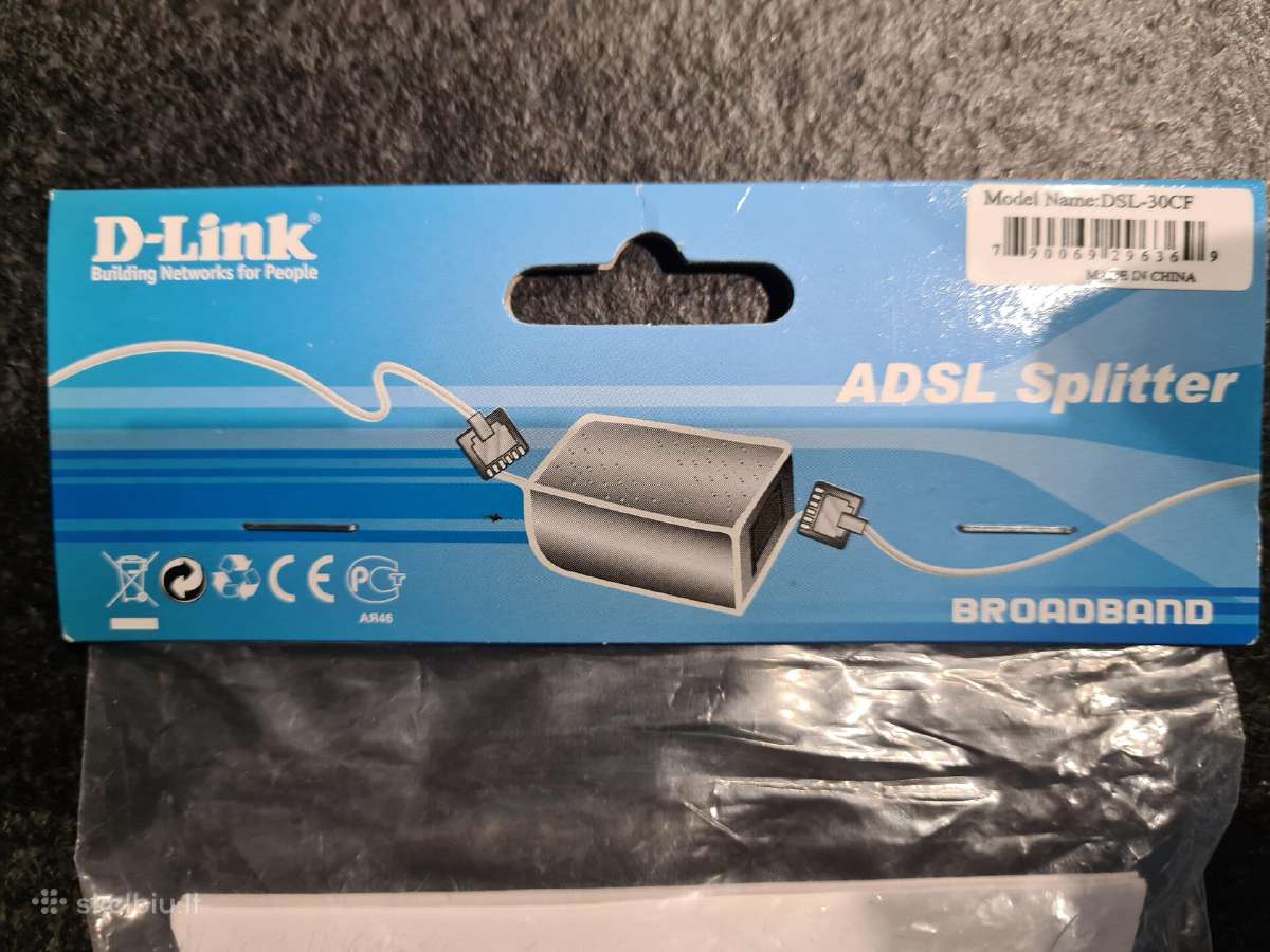 D-link Dsl-30cf telefono laido kabelio šakotuvas - nuotraukos Nr. 5