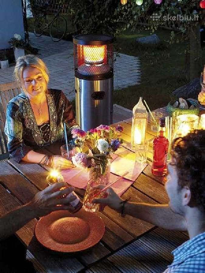 Dujinis infraraudonųjų spindulių lauko šildytuvas - nuotraukos Nr. 8