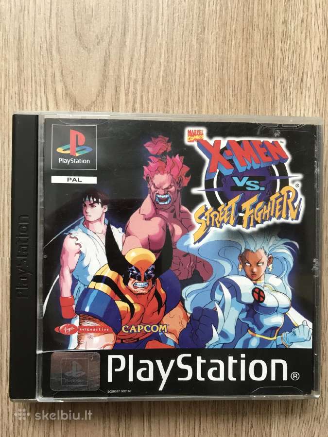 Marvel Comics - X-men Vs. Street Fighter - Ps1 - nuotraukos Nr. 18