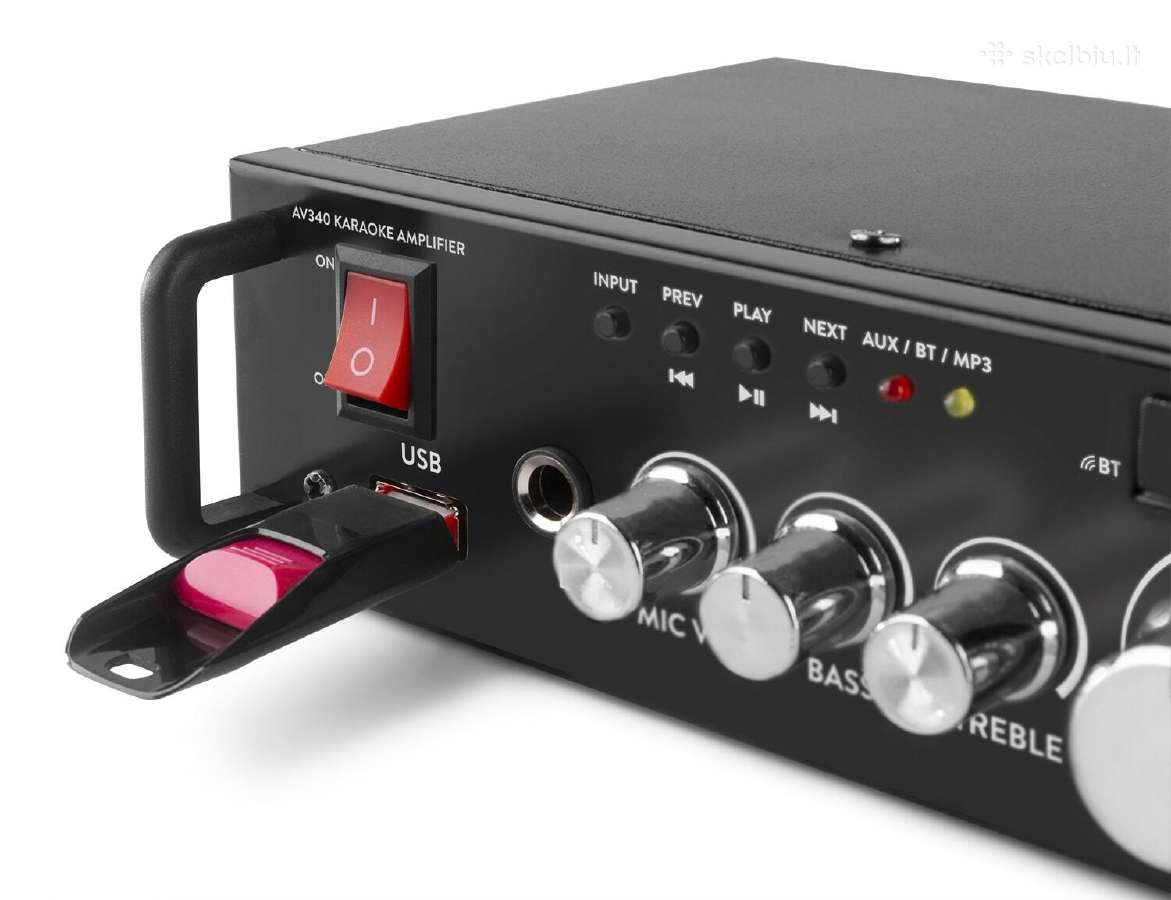 Av340 Stiprintuvas su Usb ir Bluetooth - nuotraukos Nr. 4