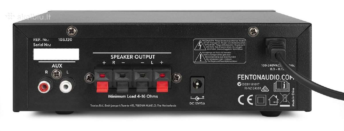 Av344 Stiprintuvas su akumuliatoriumi, Usb/bt - nuotraukos Nr. 4