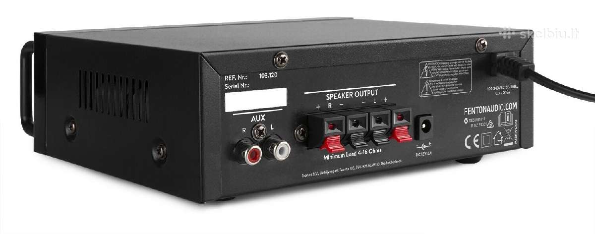 Av344 Stiprintuvas su akumuliatoriumi, Usb/bt - nuotraukos Nr. 6
