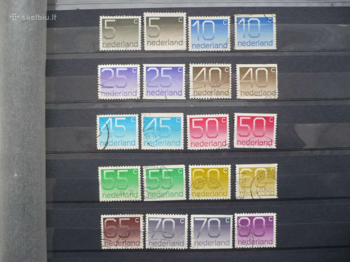 1976 -1982 skaitiniai antspaudai , pilnas