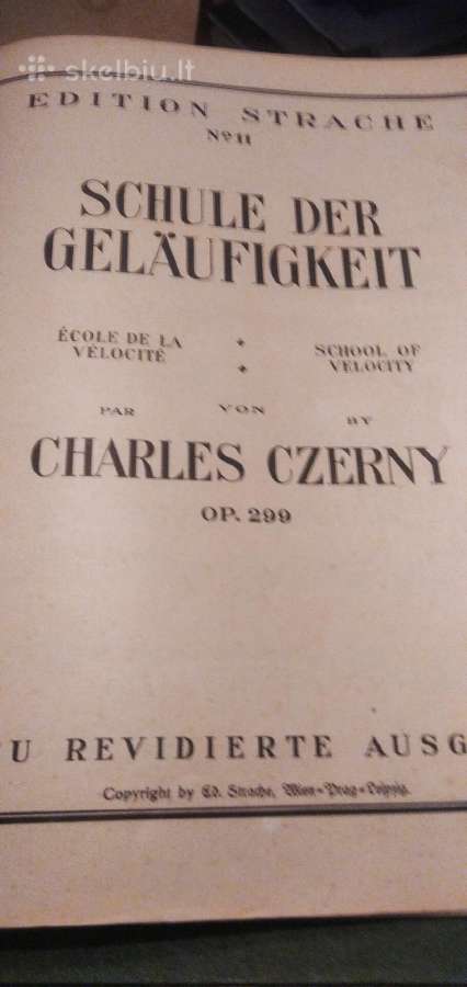 C.czerny Etiudai fortepijonui - nuotraukos Nr. 2