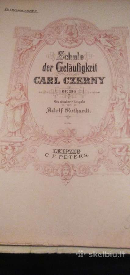 C.czerny Etiudai fortepijonui - nuotraukos Nr. 2
