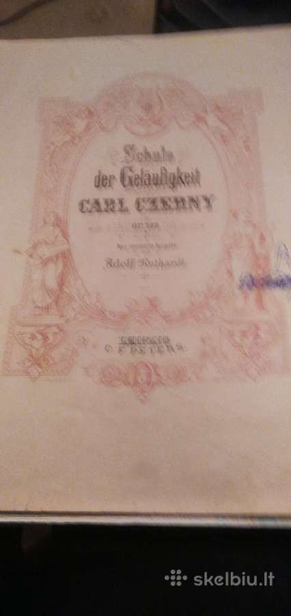 C.czerny Etiudai fortepijonui - nuotraukos Nr. 2