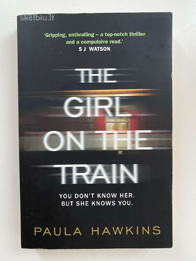 "The Girl on the Train" by Paula Hawkins