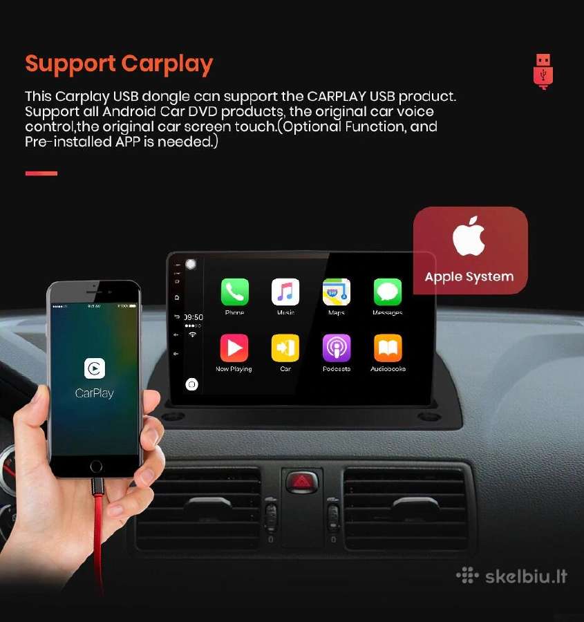 Parduodu Volvo Xc90 2002-2014 android multimediją - nuotraukos Nr. 10