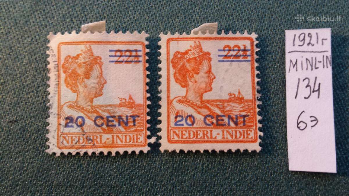 Nederland Indija 1921 m. - nuotraukos Nr. 2