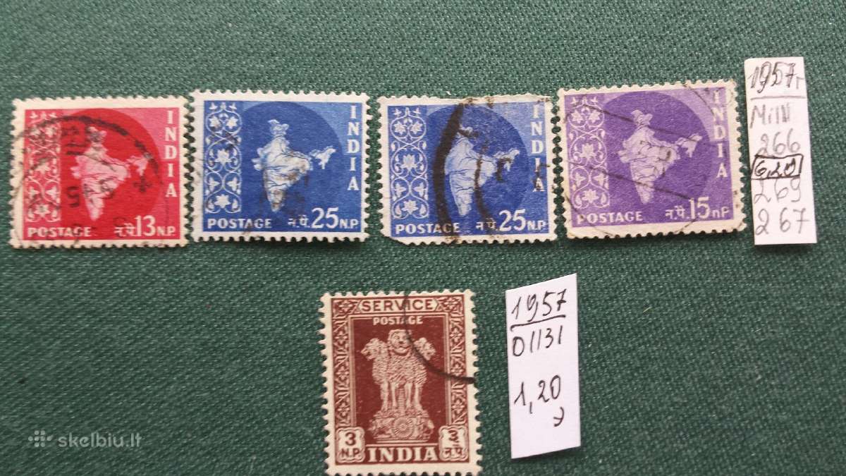 Indija 1957 m. - nuotraukos Nr. 2