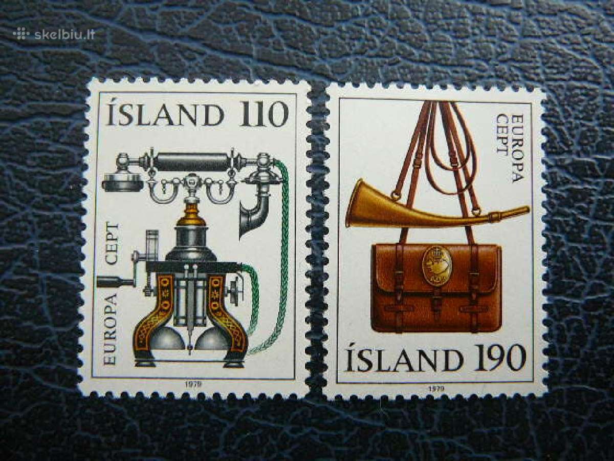 Europa Cept Islandija 1979 svarus is539