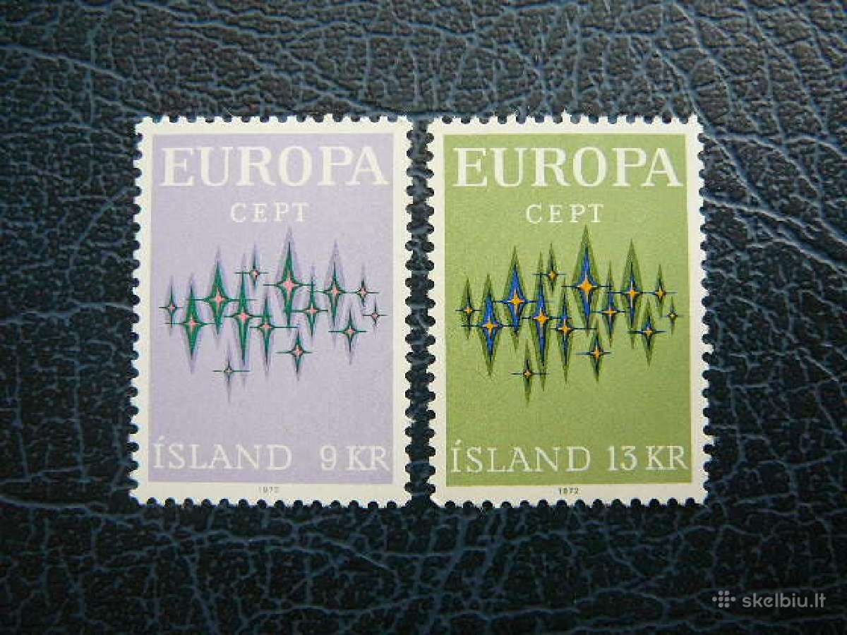 Europa Cept Islandija 1972 svarus is461