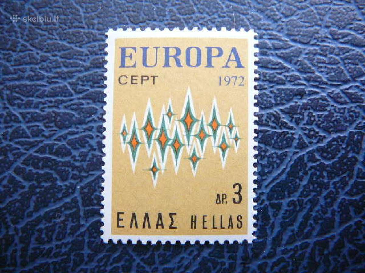 Europa Cept Graikija 1972 Mnh gr1106