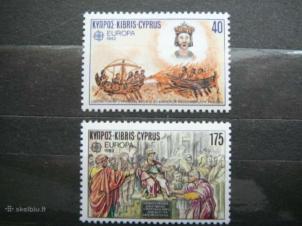 Europa Cept Kipras 1982 Mnh kp566