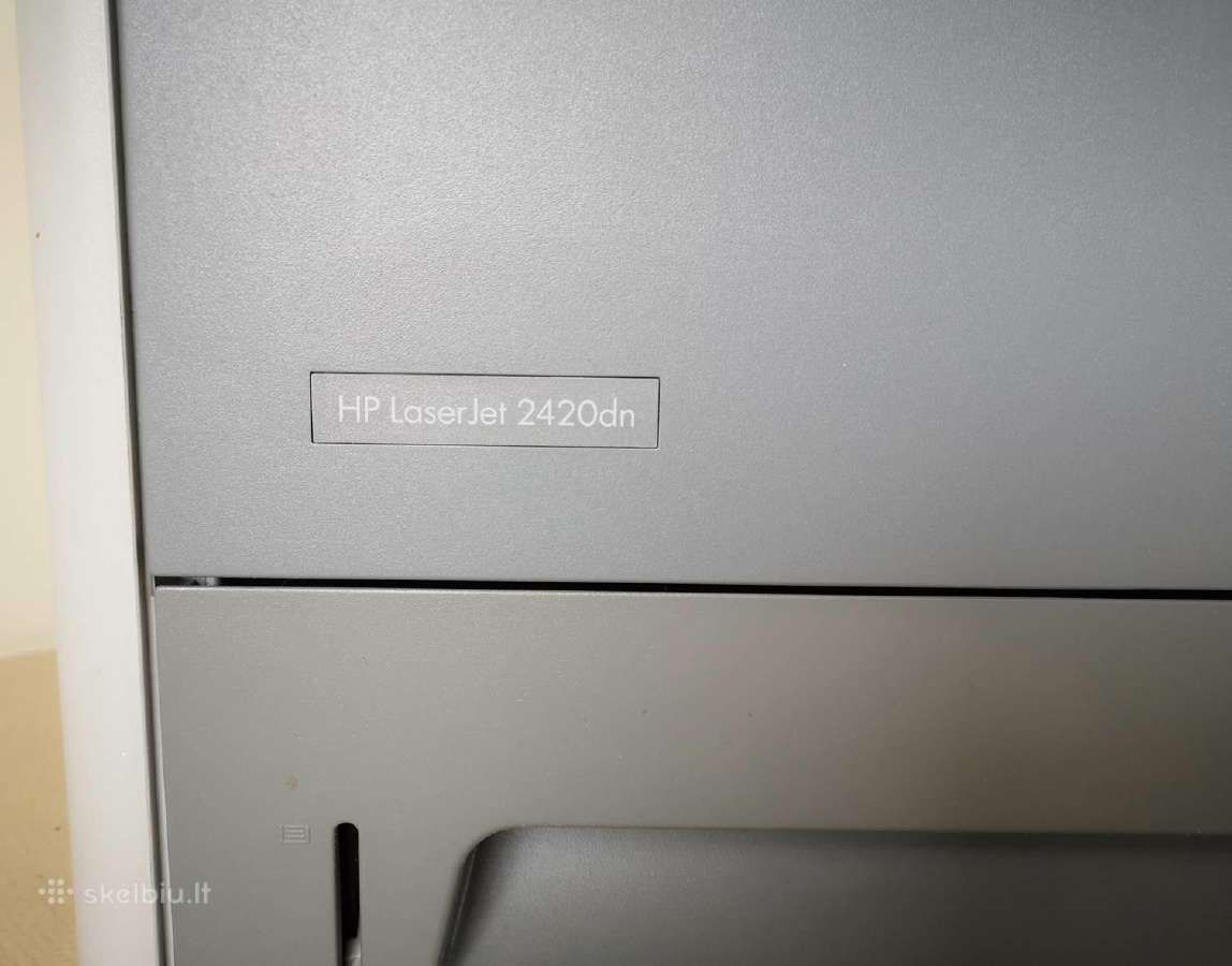 Patikimas naudotas Hp Lj 2420 Dn spausdintuvas - nuotraukos Nr. 4