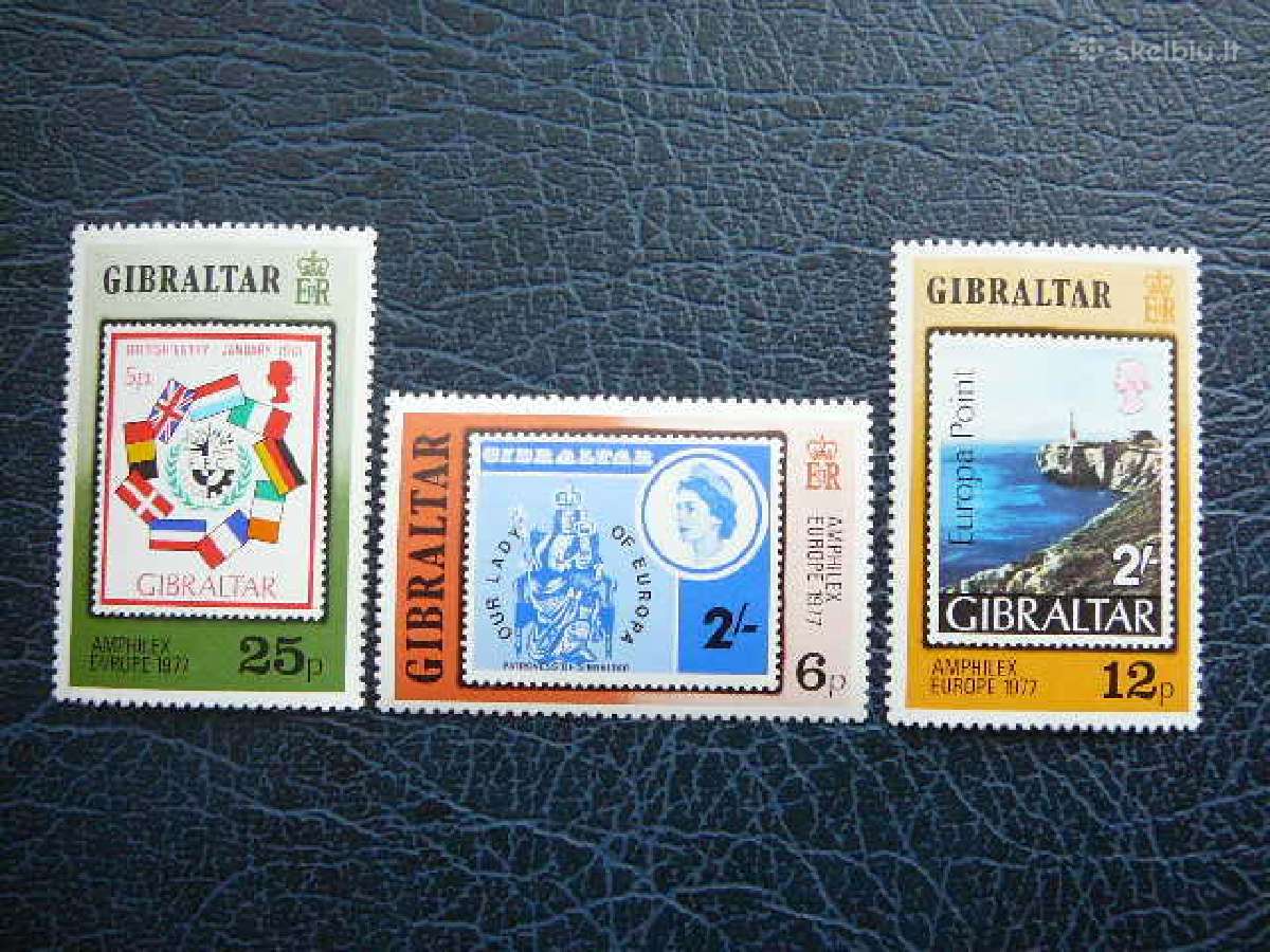 Europa Cept Gibraltaras 1977 Mnh gt364