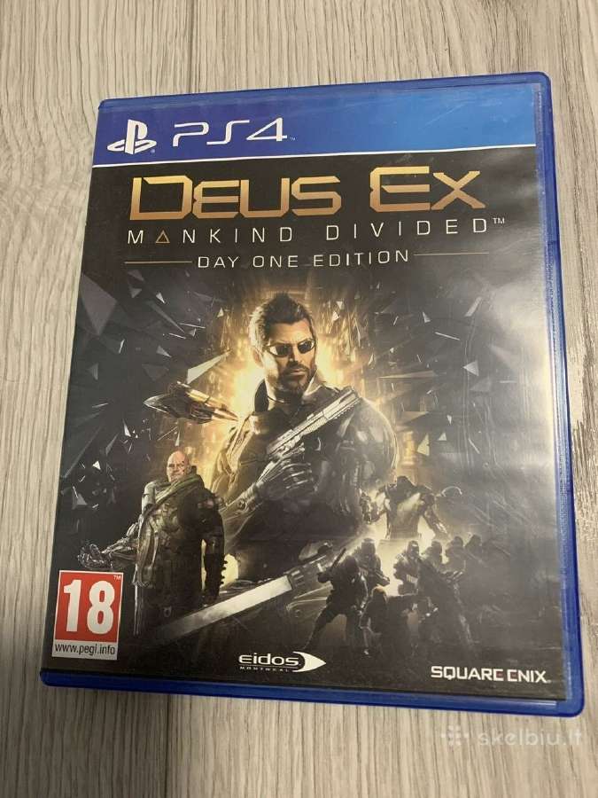Deus Ex: Mankind Divided. Day one edition. Ps4 - nuotraukos Nr. 3