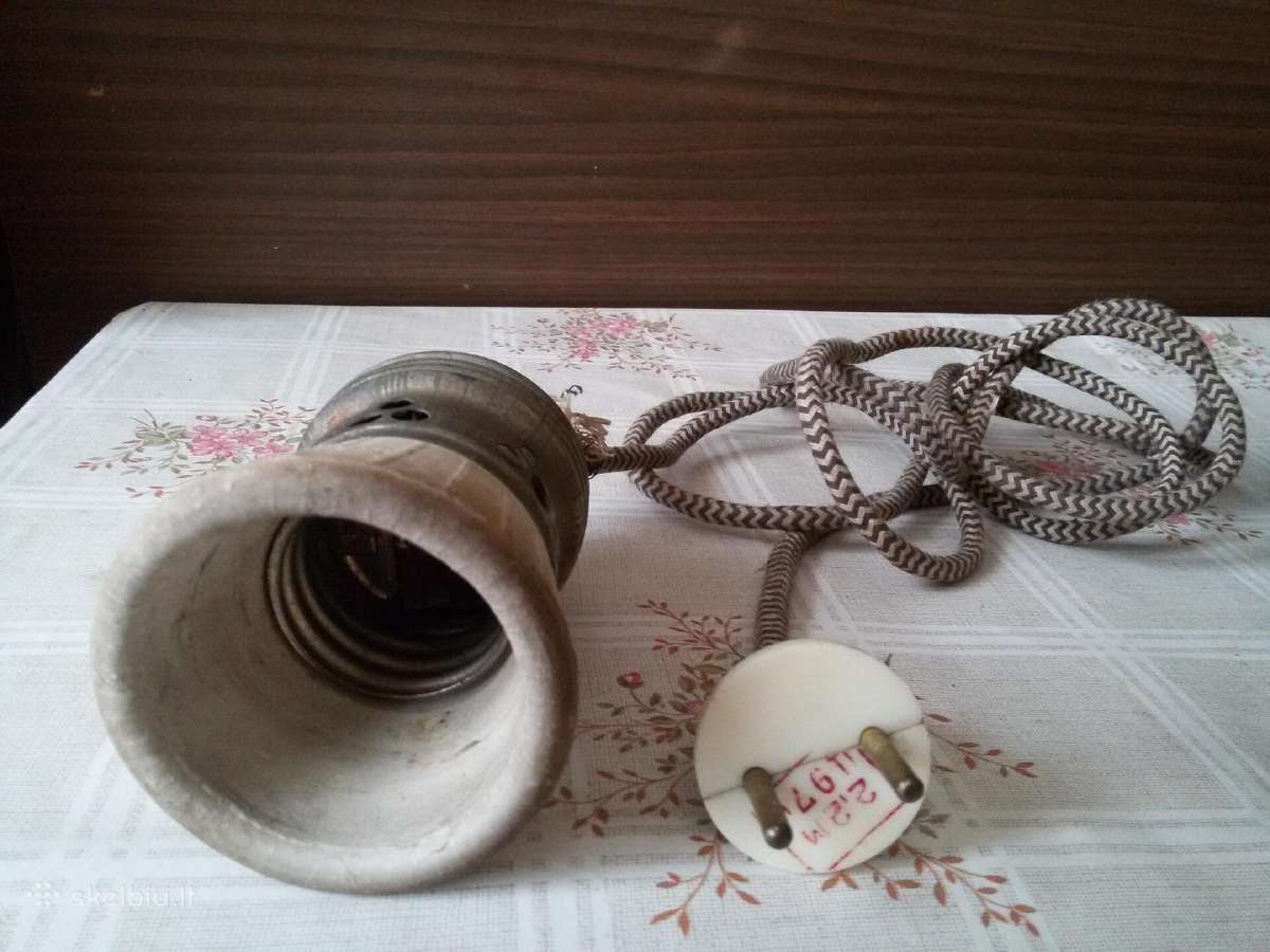 30-40metų šviestuvo gaubtas ir šildančios lempo - nuotraukos Nr. 11
